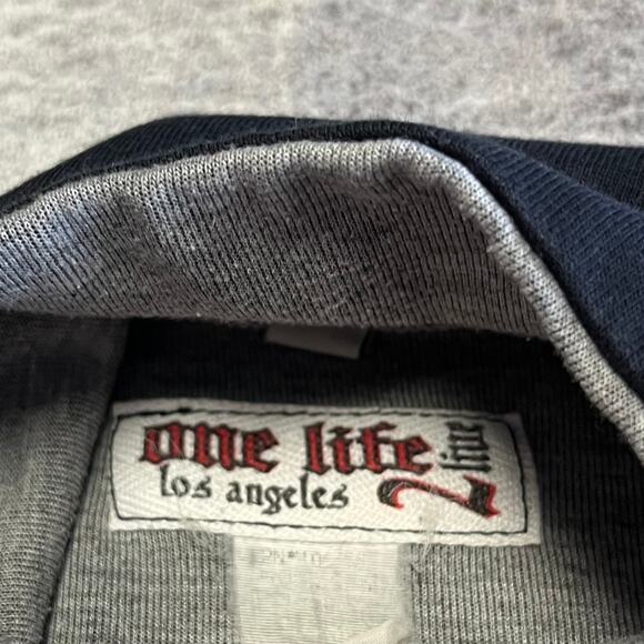 One Life Y2k Graphic Zip Up Sweater - Picture 4 of 9